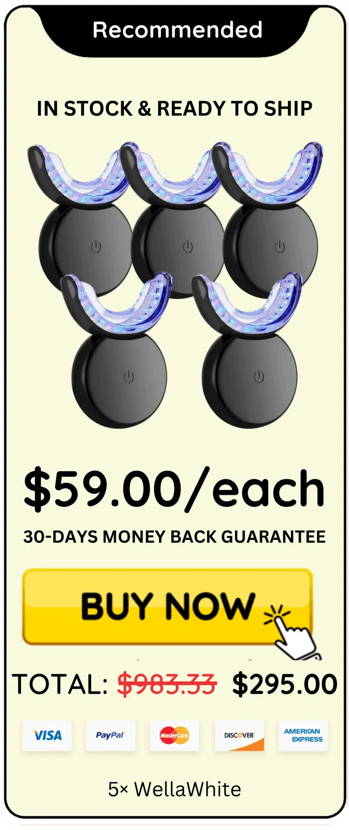 WellaWhite Teeth Whitening Kit price offer